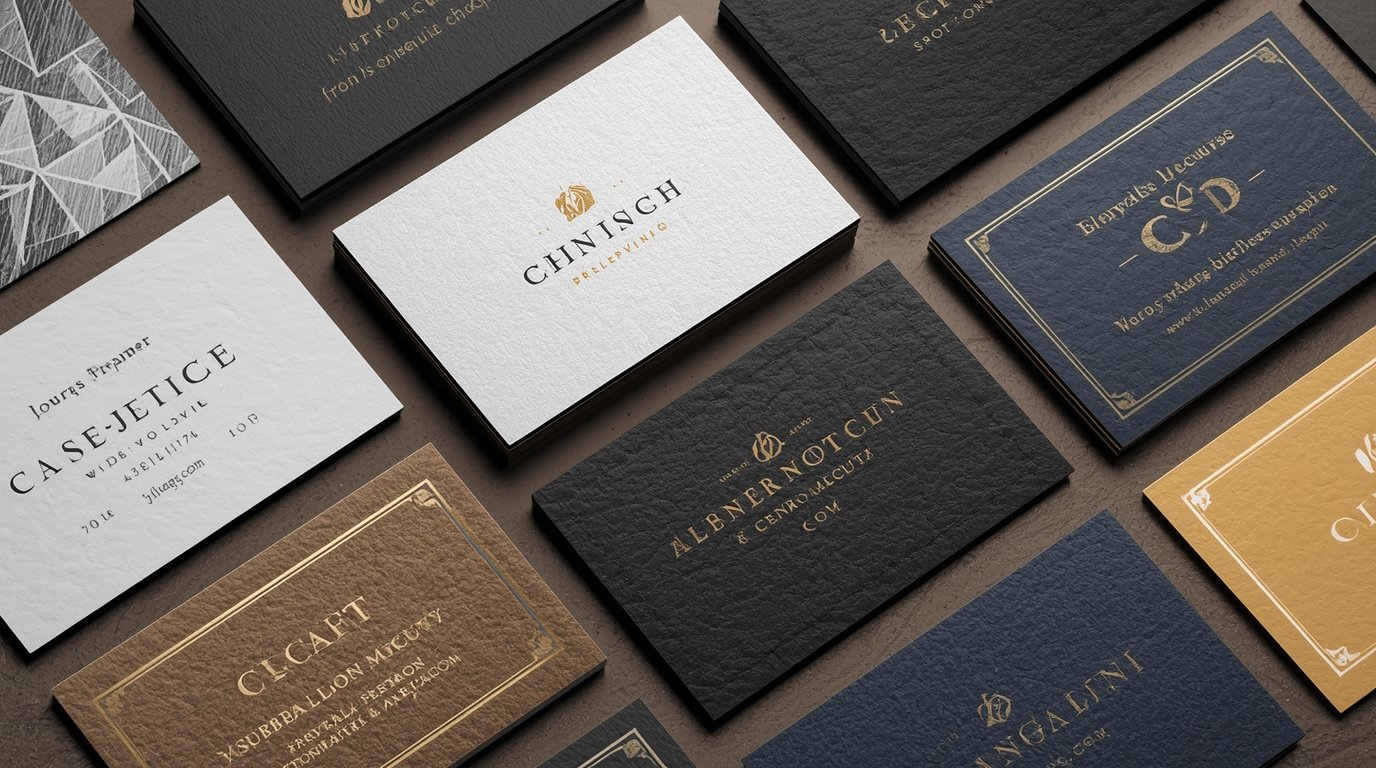 Premium visitekaartjes voorbeelden